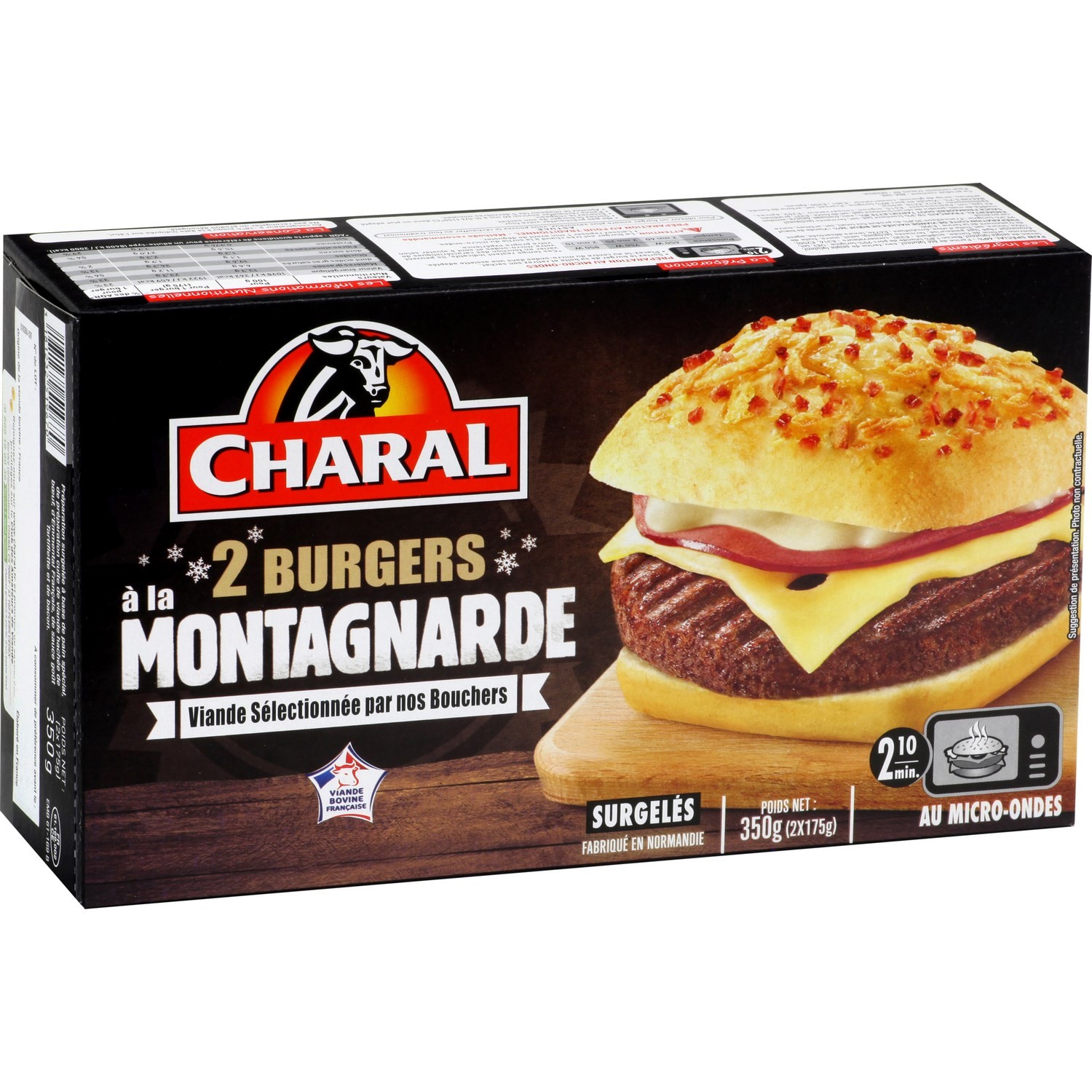 Burger à la Montagnarde 2x175g